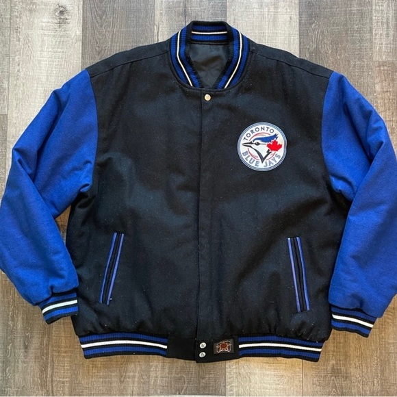 Toronto Blue Jays Vintage Bomber Jacket - Picture 1 of 7